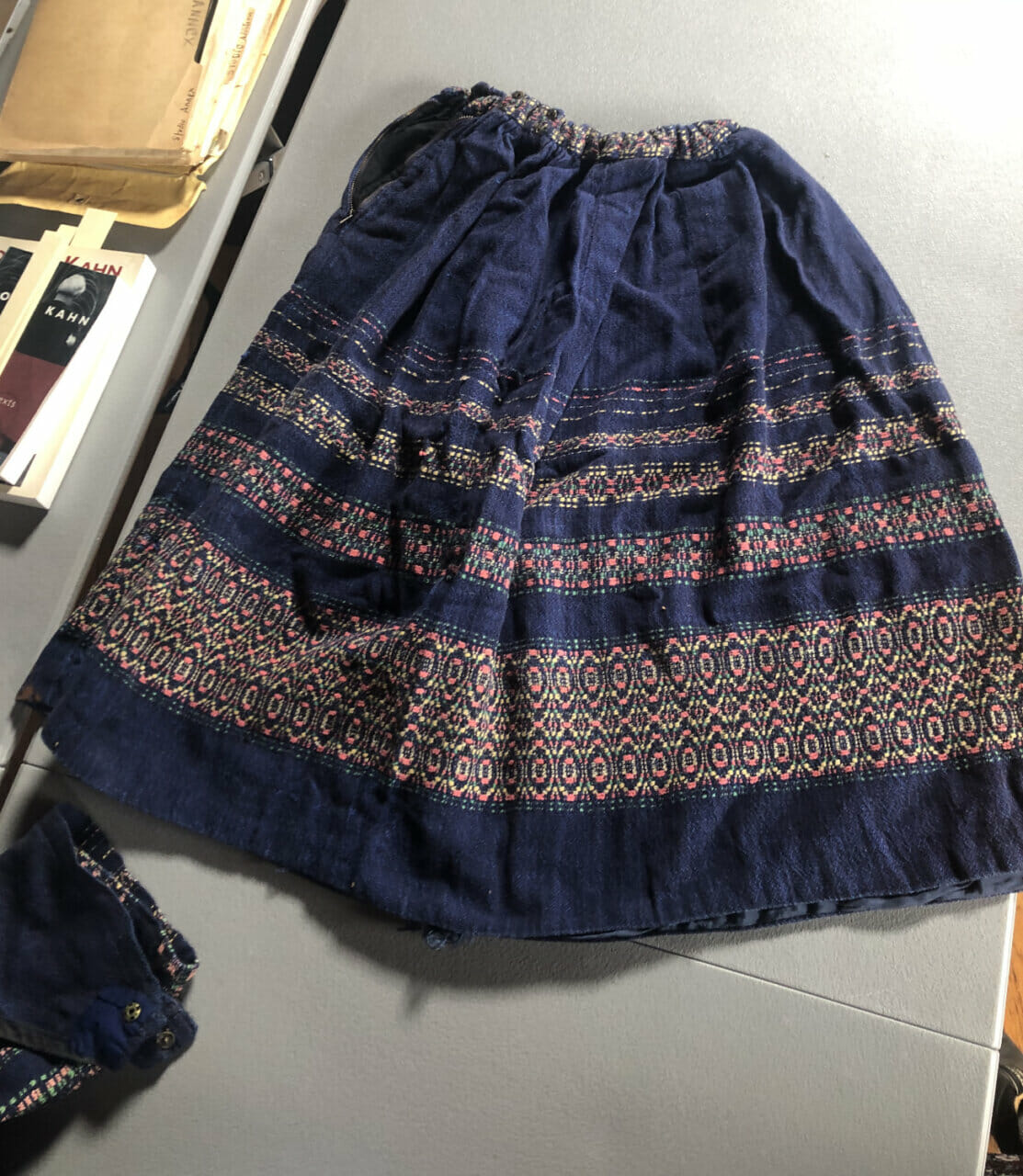 Woven skirt by Letty Esherick
