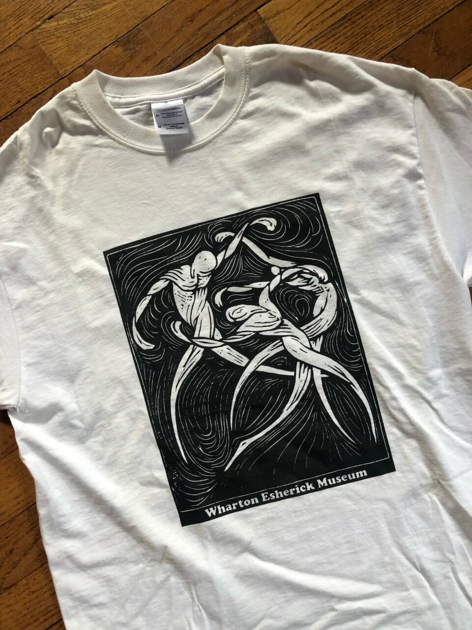 Adult Rhythms T-shirt, white – Wharton Esherick Museum