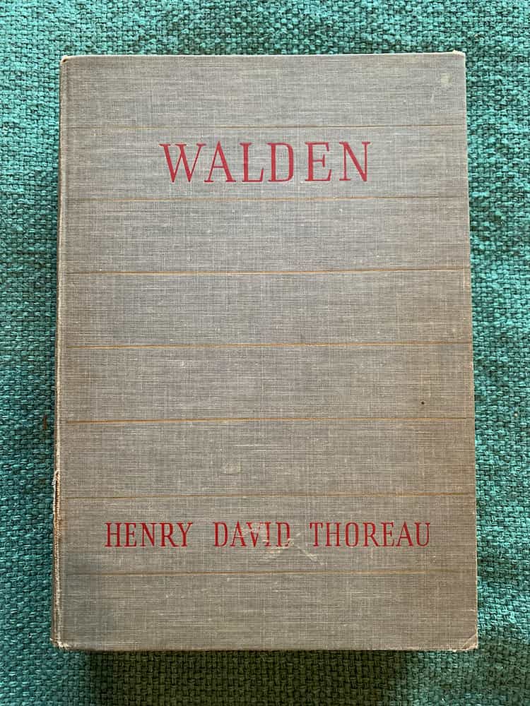 Cover of a the book "Walden"
