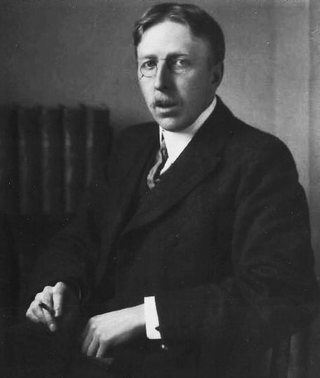 Ford Madox Ford in a suit