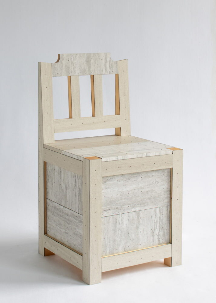 Cameron Lasson - Replica of an 18th Century Folk Chair in Stone