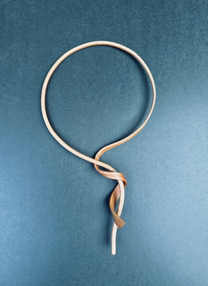 Rainy Lehrman - Continuous Line Choker - Maple
