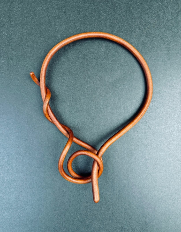 Rainy Lehrman - Continuous Line Choker - Cherry